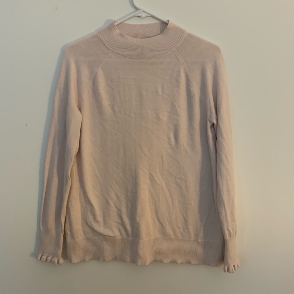 Loft light pink sweater